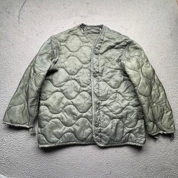 Vintage Y2K US Army M-65 Field Jacket Cold Weather Liner Medium American Apparel - Picture 1 of 9